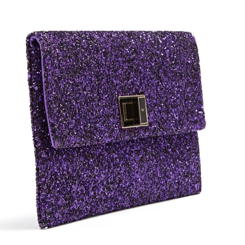Anya HindMarch Glitter Clutch
